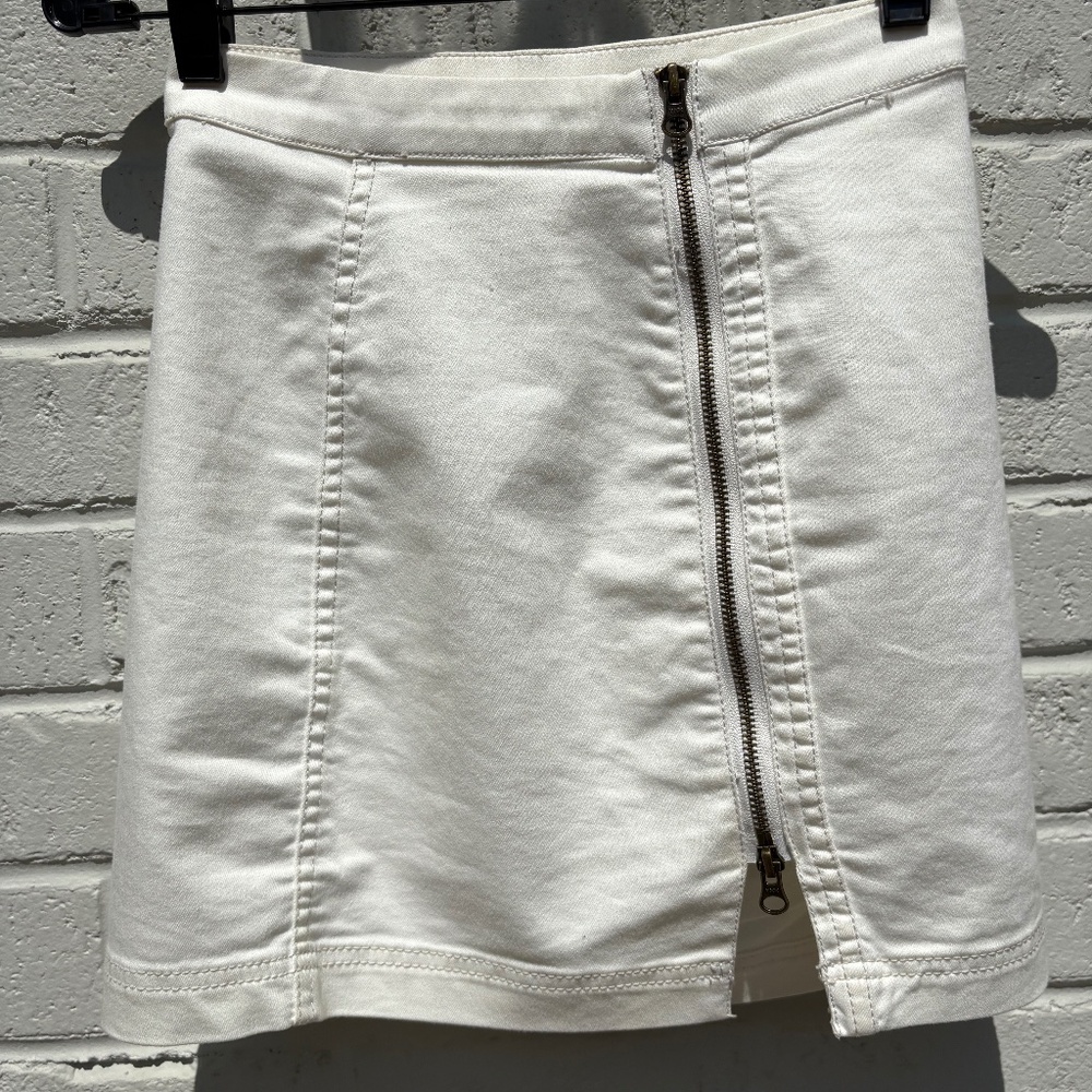 Free People This Way or That mini skirt off-white 0